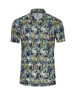 Foto van product DESOTO Overhemd donkerblauw / groen / olijfgroen / wit
