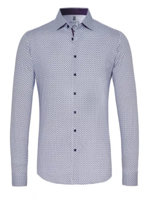 Foto van product DESOTO Zakelijk overhemd donkerblauw / wit