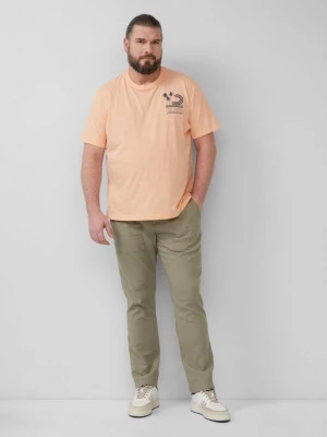 Foto van product Detroit: cropped broek gemaakt van een linnenmix in een relaxte pasvorm s.Oliver olijfgroen