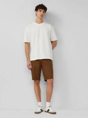 Foto van product Detroit: Relaxed fit bermuda van linnenmix s.Oliver bruin