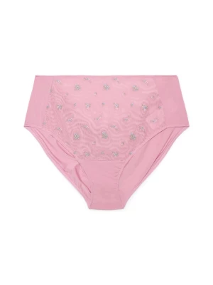 Foto van product Devoted by Zizzi Slip 'Lesmee' lichtblauw / lichtgroen / mauve / rosa