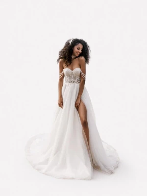Foto van product Devotion Dresses Avondjurk 'Wedding dress Ana' ivoor