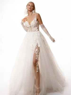 Foto van product Devotion Dresses Avondjurk 'Wedding dress Ariane' ivoor