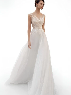 Foto van product Devotion Dresses Avondjurk 'Wedding dress Artemida' champagne