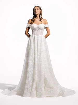Foto van product Devotion Dresses Avondjurk 'Wedding dress' ivoor