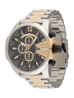 Foto van product DIESEL Analoog horloge 'MEGA CHIEF' goud / zwart / zilver