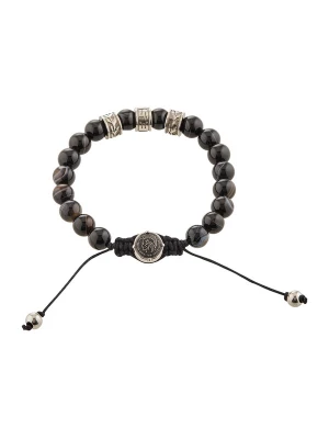 Foto van product DIESEL Armband zilvergrijs / zwart