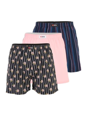 Foto van product DIESEL Boxershorts 'RYAN-D-CORE' donkerblauw / rosé / rood / zwart