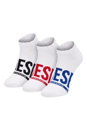 Foto van product DIESEL Enkelsokken 'SKM-GOST-THREEPACK' wit