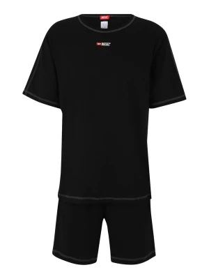 Foto van product DIESEL Pyjama kort 'Adam-D-Core' rood / zwart / wit