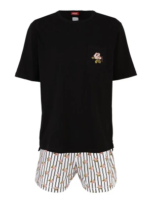 Foto van product DIESEL Pyjama kort groen / rosa / zwart / wit