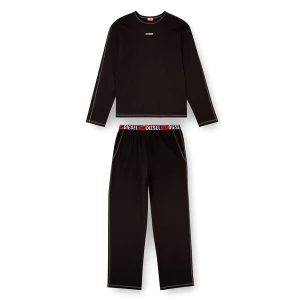 Foto van product DIESEL Pyjama lang 'NOLAN' rood / zwart / wit
