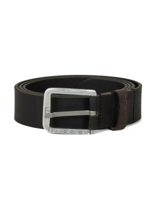 Foto van product DIESEL Riem 'LOGO B-BASIC LEATHER BELT' zwart