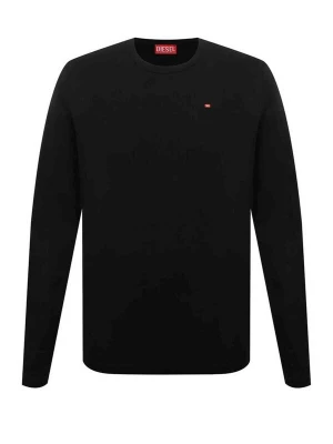 Foto van product DIESEL Shirt 'T-DIEGOR-LS-MICRODIV' zwart