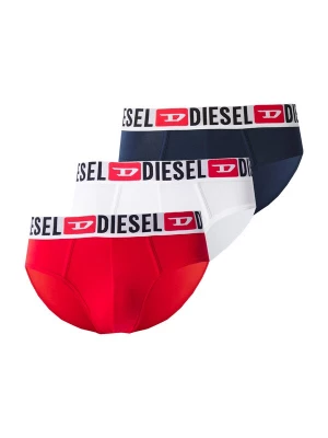 Foto van product DIESEL Slip 'Andre' navy / lichtgrijs / rood / wit
