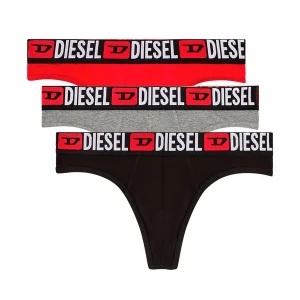 Foto van product DIESEL Slip grijs / knalrood / zwart