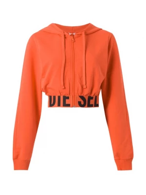 Foto van product DIESEL Sweatvest 'NIKA' oranjerood / zwart