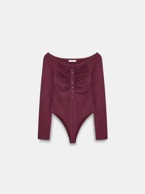 Foto van product Dilvin Shirt body bourgogne