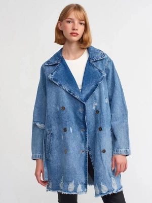 Foto van product Dilvin Tussenmantel blauw denim