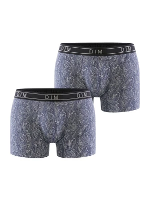 Foto van product DIM Boxershorts 'Fancy' blauw / zwart / wit