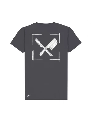 Foto van product Distorted People Shirt antraciet / wit