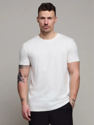 Foto van product Distorted People Shirt 'Blades' ivoor / taupe / zwart