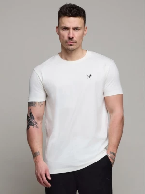 Foto van product Distorted People Shirt 'Chalk' azuur / zwart / wit