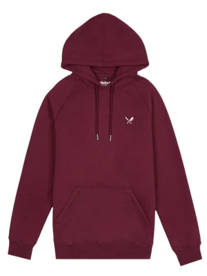 Foto van product Distorted People Sweatshirt 'Classic' bourgogne / wit