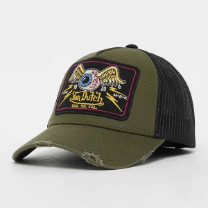 Foto van product Distressed Trucker Cap Flying Eyeball Von Dutch groen