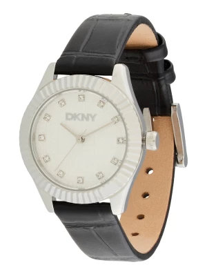Foto van product DKNY Analoog horloge 'Chambers Glitz' zwart / zilver