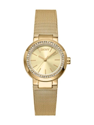 Foto van product DKNY Analoog horloge goud / transparant