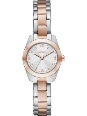 Foto van product DKNY Analoog horloge rose-goud / zilver
