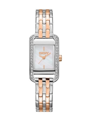 Foto van product DKNY Analoog horloge rose-goud / zilver