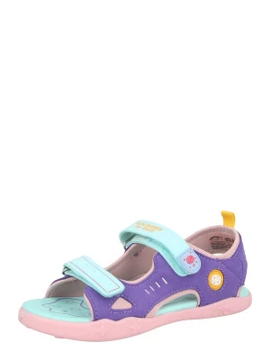 Foto van product Dockers by Gerli Open schoenen aqua / donkergeel / violetblauw / oudroze
