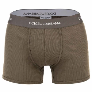 Foto van product DOLCE & GABBANA Boxershorts chocoladebruin / wit