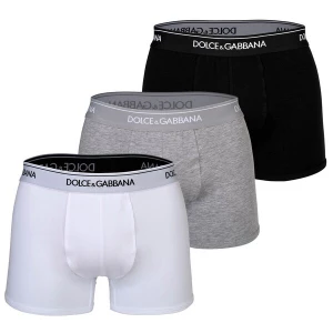 Foto van product DOLCE & GABBANA Boxershorts grijs / zwart / wit