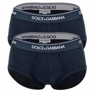 Foto van product DOLCE & GABBANA Slip marine / wit