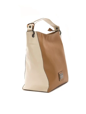Foto van product Donatella Pompei Schoudertas beige / cognac
