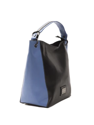 Foto van product Donatella Pompei Schoudertas blauw / zwart
