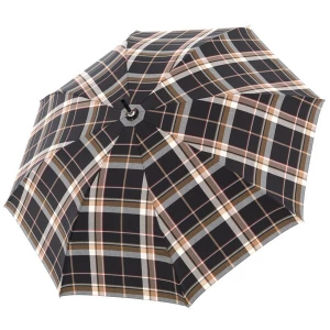 Foto van product Doppler Manufaktur Paraplu 'Zürs Golf Champion' bruin / rood / wit