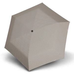 Foto van product Doppler Paraplu 'Carbonsteel Mini Slim' lichtgrijs / wit