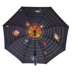 Foto van product Doppler Paraplu 'Modern Art' gemengde kleuren / zwart