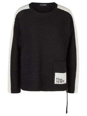Foto van product Doris Streich Trui zwart / offwhite