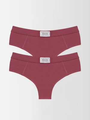 Foto van product DOUVOS CONTOUR String 'Gemütlicher Slip aus Bambus-Viskose (2er-Pack)' oudroze