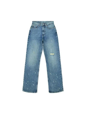 Foto van product Dr. Denim Jeans 'Echo High Straight' hemelsblauw
