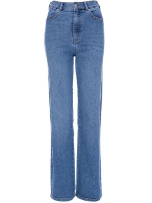 Foto van product Dr. Denim Jeans 'Moxy High Straight Jeans' blauw denim