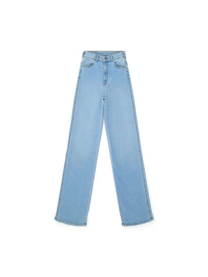 Foto van product Dr. Denim Jeans 'Moxy High Straight Jeans' pastelblauw