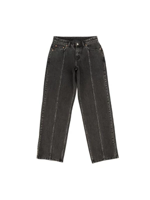 Foto van product Dr. Denim Jeans 'Nika Mid Straight Worker' black denim