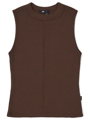 Foto van product Dr. Denim Top 'Deia Waffle Top' bruin