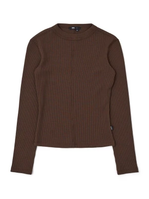 Foto van product Dr. Denim Top 'Stella Waffle Top' bruin